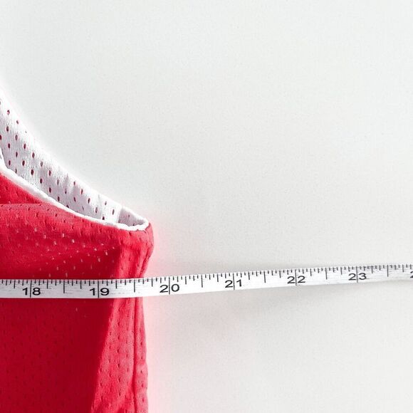 Nike Mens Sleeveless V-Neck SFU Athletic Jersey Reversible Red Size Large - Picture 5 of 8